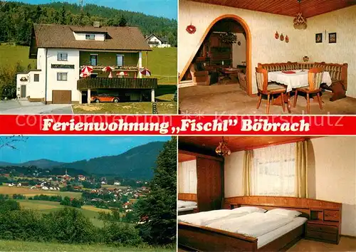 AK / Ansichtskarte Boebrach Ferienwohnung Fischl Gaststube Zimmer Panorama Boebrach