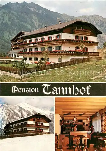 AK / Ansichtskarte Vals_Tirol Pension Tannhof Bar Vals_Tirol