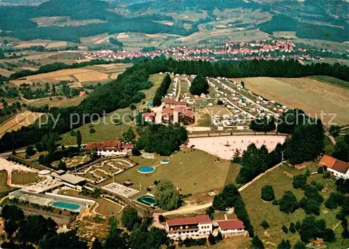 AK / Ansichtskarte Schurrenhof Gaststaette mit Spiel und Freizeitcenter Fliegeraufnahme Schurrenhof