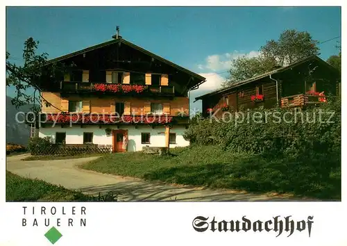 AK / Ansichtskarte Schwaz_Tirol Staudachhof Schwaz Tirol