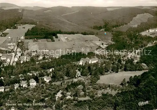 AK / Ansichtskarte Seesen_Harz Fliegeraufnahme Seesen Harz