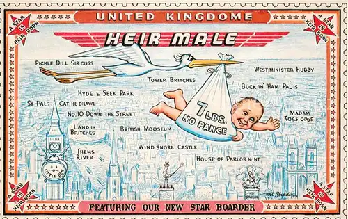 AK / Ansichtskarte London Heir Male Illustration London