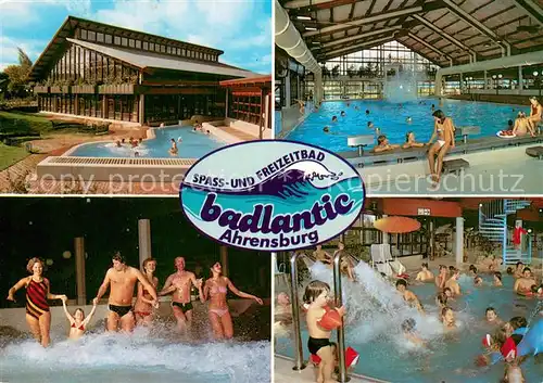 AK / Ansichtskarte Ahrensburg Badlantic Spass und Freizeitbad Details Ahrensburg