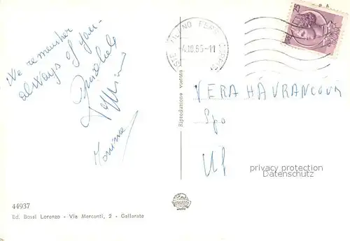 AK / Ansichtskarte Gallarate Piazza Risorgimento Monumento Gallarate