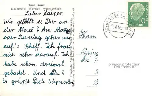 AK / Ansichtskarte Wellmich Rheinpartie Ausflugsdampfer Burg Wellmich