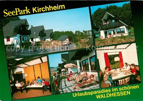 AK / Ansichtskarte Kirchheim_Hessen SeePark Kirchheim Urlaubersiedlung Kirchheim Hessen