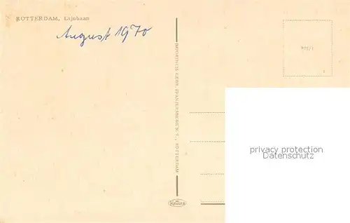 AK / Ansichtskarte Rotterdam Lijnbaan Rotterdam
