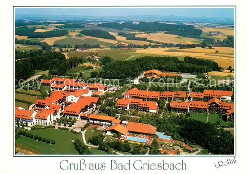 AK / Ansichtskarte Bad_Griesbach_Rottal Dreiquellenbad Fliegeraufnahme Bad_Griesbach_Rottal