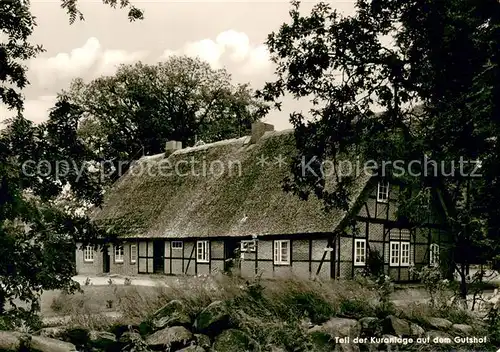 AK / Ansichtskarte Nottensdorf Teil der Kuranlage auf dem Gutshof Nottensdorf