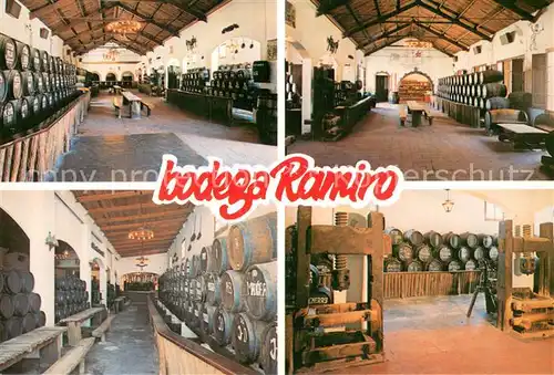 AK / Ansichtskarte Llagostera Bodega Ramiro Weinkeller Llagostera