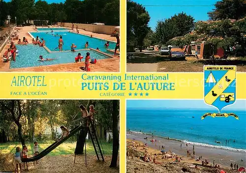 AK / Ansichtskarte Saint Palais sur Mer Airotel Puits de lAuture Caravaning Piscine La Plage Saint Palais sur Mer