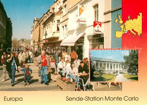 AK / Ansichtskarte Wetzlar Sende Station Monte Carlo Fussgaengerzone Wetzlar