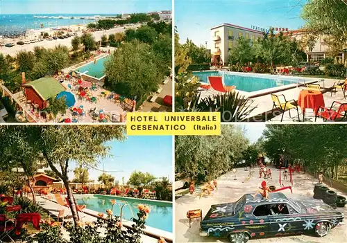 AK / Ansichtskarte Cesenatico Hotel Universale Pool Spielplatz Cesenatico