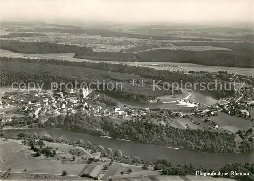 AK / Ansichtskarte Rheinau_ZH Fliegeraufnahme Rheinau_ZH