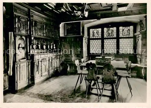 AK / Ansichtskarte Zuerich_ZH Raum 27 Renaissancezimmer aus dem Hoefli Schweiz. Landesmuseum Zuerich_ZH