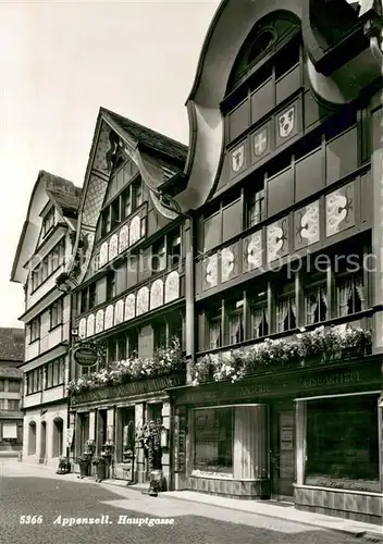 AK / Ansichtskarte Appenzell_IR Hauptgasse Appenzell IR