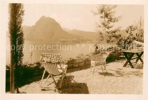 AK / Ansichtskarte Ruvigliana Ausblick von Villa Lucertola Lago di Lugano Ruvigliana