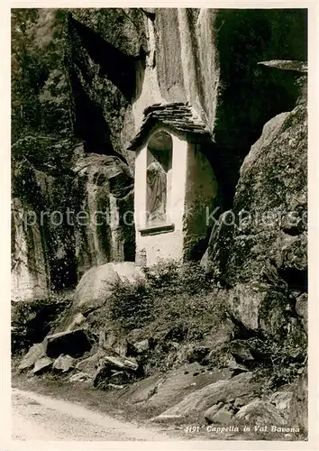 AK / Ansichtskarte Val_Bavona Cappella Val_Bavona