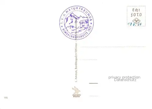 AK / Ansichtskarte Ramsau_Berchtesgaden Wimbachgriesalm Berchtesgadener Alpen Ramsau Berchtesgaden