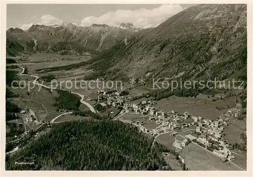 AK / Ansichtskarte Pontresina Panorama Alpen Pontresina