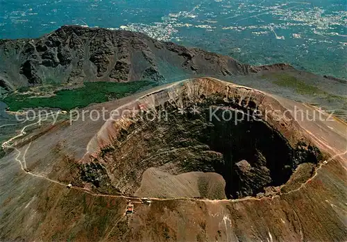 AK / Ansichtskarte Napoli_Neapel Vesuvio veduta aerea Vulkan Napoli Neapel