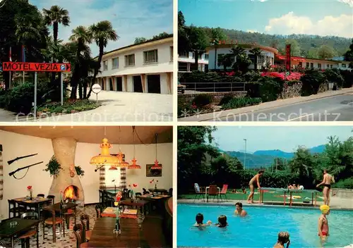AK / Ansichtskarte Vezia Motel Restaurant Swimming Pool Vezia