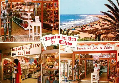 AK / Ansichtskarte Playa_del_Ingles Imperio del Arte de Toledo Centro Commercial Kasbah Playa Playa_del_Ingles