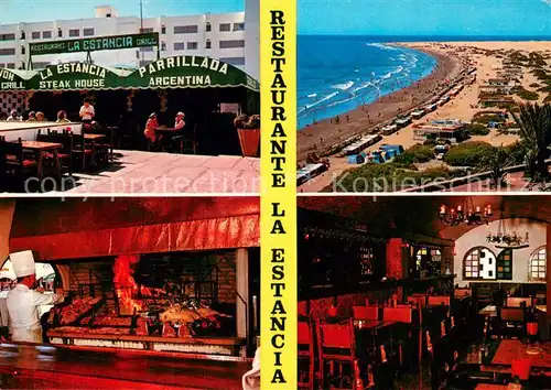 AK / Ansichtskarte Playa_del_Ingles Restaurante la Estancia Centro Comercial Cita Playa Playa_del_Ingles