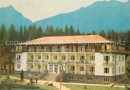 AK / Ansichtskarte Tatranska_Lomnica Zotavovna ROH Volga Ferienhotel Tatranska Lomnica