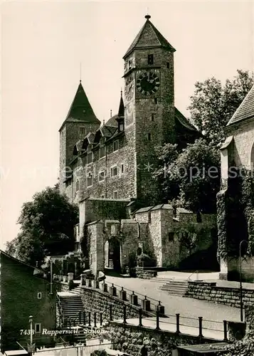 AK / Ansichtskarte Rapperswil_ Jona_SG Schloss 