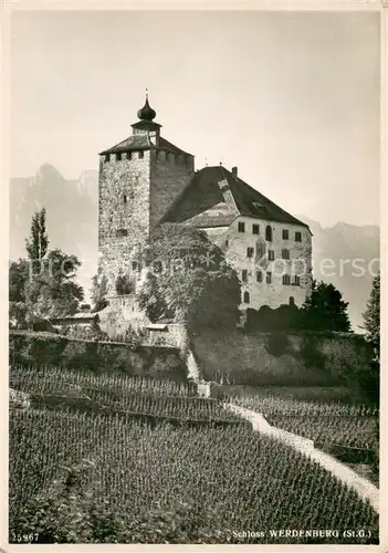 AK / Ansichtskarte Werdenberg_SG Schloss 