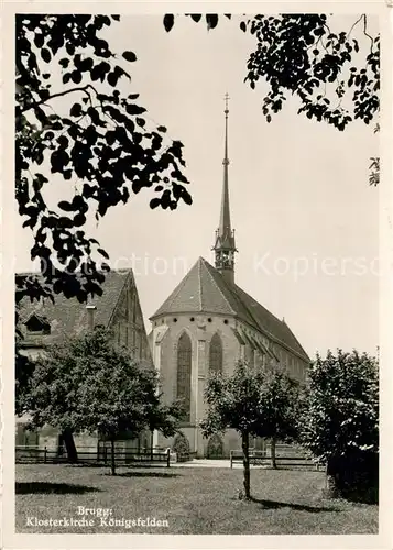 AK / Ansichtskarte Koenigsfelden Klosterkirche Koenigsfelden