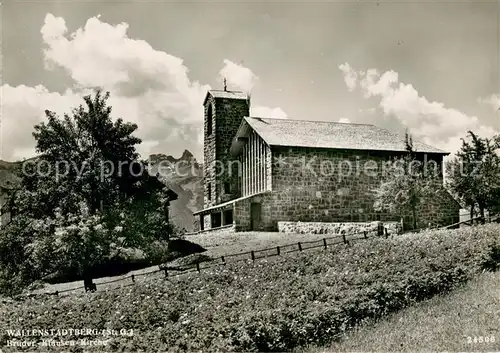 AK / Ansichtskarte Wallenstadtberg Bruder Klausen Kirche 