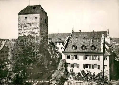 AK / Ansichtskarte Arbon_TG Schloss Arbon_TG