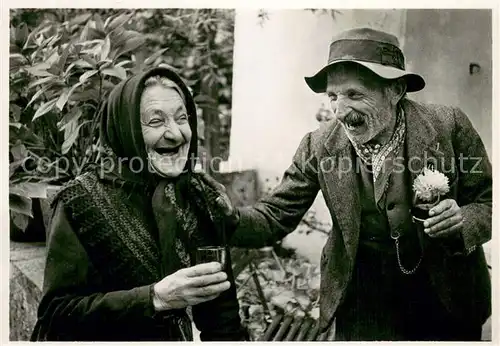 AK / Ansichtskarte Ascona_TI Gli allegri vecchietti Ascona_TI