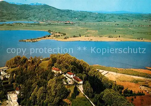 AK / Ansichtskarte Kochel_See Georg von Vollmar Akademie Schloss Aspenstein Kochel_See