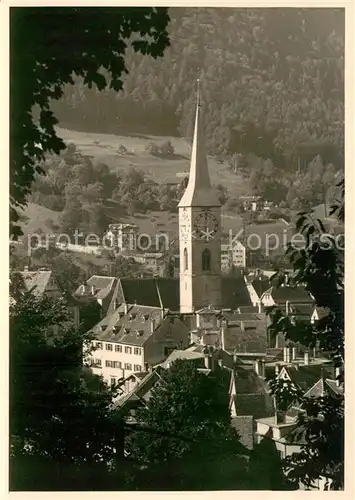 AK / Ansichtskarte Chur_GR Ansicht mit Martinskirche Chur_GR