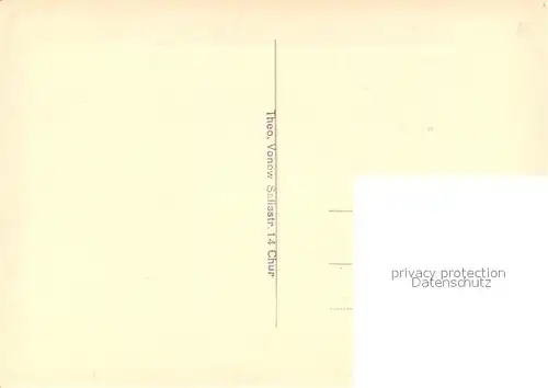 AK / Ansichtskarte Chur_GR Ansicht mit Martinskirche Chur_GR