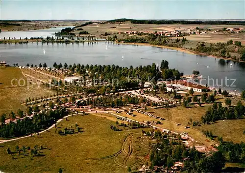 AK / Ansichtskarte Waging_See Strandkurhaus und Campingplatz Waging_See