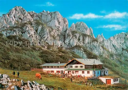 AK / Ansichtskarte Steinlingalm_1670m_Kampenwand Bayerische Alpen 