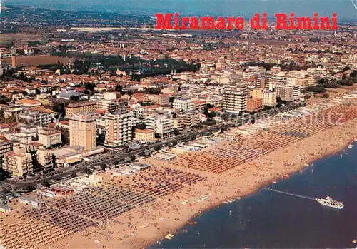 AK / Ansichtskarte Miramare_di_Rimini  Veduta aerea Miramare_di_Rimini 