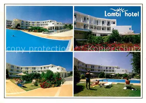 AK / Ansichtskarte Iraklion_Heraklion_Crete Lambi Hotel Swimming Pool 