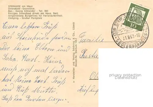 AK / Ansichtskarte Steinhude_Wunstorf Strandbad Bungalows am Steinhuder Meer 