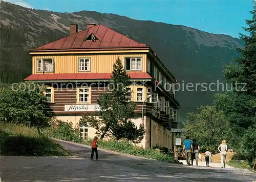 AK / Ansichtskarte Spindleruv_Mlyn_Spindlermuehle Alpsky hotel v udoli Sv. Petra Krkonose Hotel im Riesengebirge Spindleruv_Mlyn