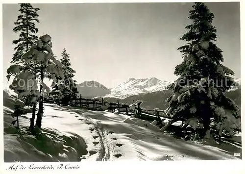 AK / Ansichtskarte Lenzerheide_GR Winterimpressionen Alpen Lenzerheide GR