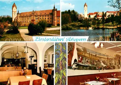 AK / Ansichtskarte Scheyern Benediktinerabtei Klosterstueberl Gastraum Scheyern