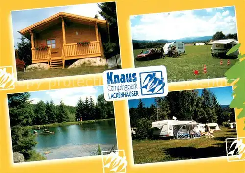 AK / Ansichtskarte Neureichenau Knaus Campingpark Lackenhaeuser Badesee Neureichenau