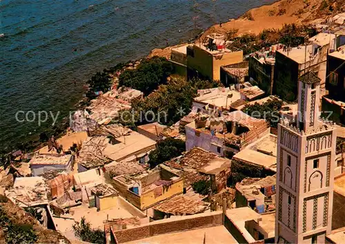 AK / Ansichtskarte Tanger_Tangier_Tangiers La Montagne a Tanger Fliegeraufnahme Tanger_Tangier_Tangiers