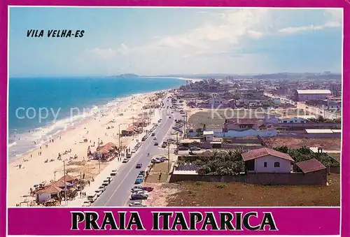 AK / Ansichtskarte Vila_Velha_Brazil Praia Itaparica Beach Fliegeraufnahme 