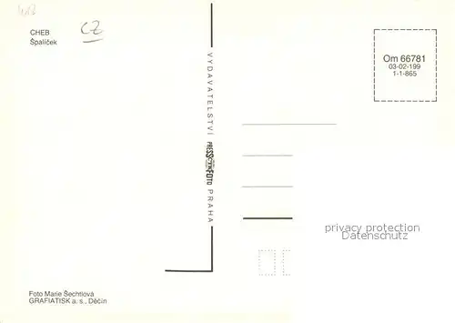 AK / Ansichtskarte Cheb_Eger Spalicek 